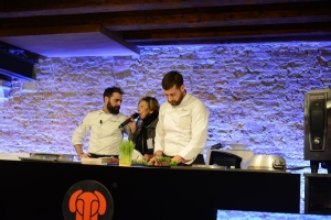 <b>GUSTO IN SCENA 2015 - LA CUCINA DEL SENZA di Enrico Crippa, Andrea Aprea, Paolo Teverini, Manuel e Christian Costardi e Enrico Bartolini  © Alice Ostan </b> - Manuel e Christian Costardi - Ristorante Christian e Manuel (VC)