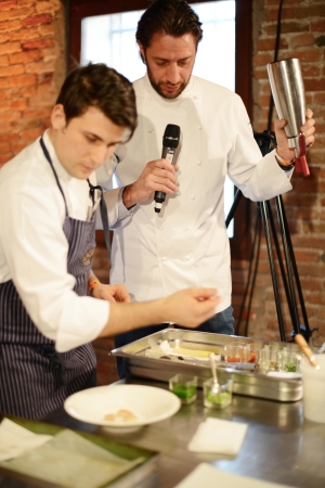 <b>Chef in Concerto: il congresso di alta cucina - Primo giorno  © Alice Ostan</b> - Luigi Taglienti - Trussardi alla Scala (MI)